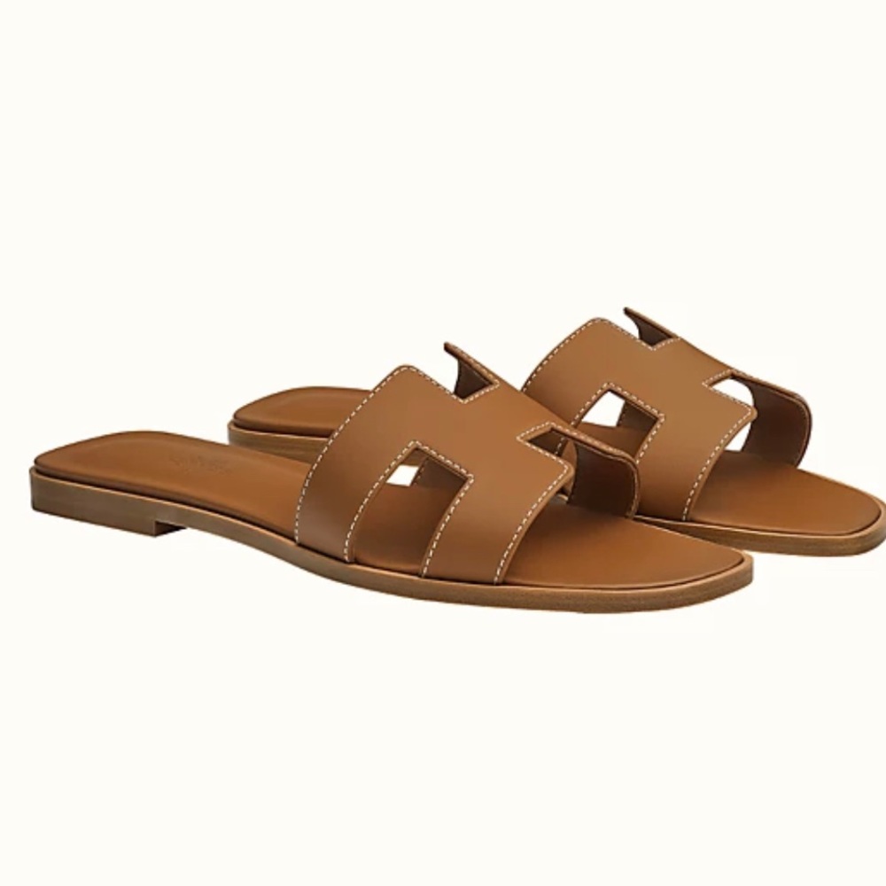 Hermes Oran Sandals Authentic